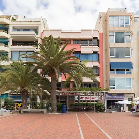 Beachfront House In Palmas Near Canteras *